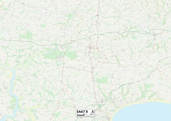 Pembrokeshire SA67 8 Map