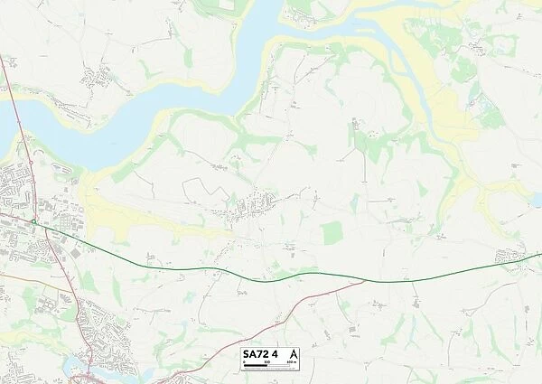 Pembrokeshire SA72 4 Map