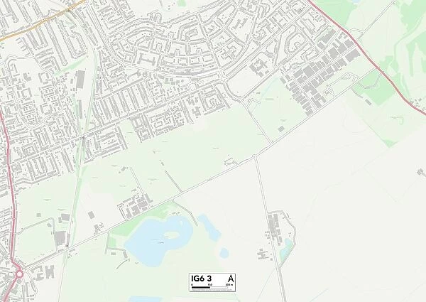 Redbridge IG6 3 Map