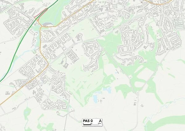 Renfrewshire PA5 0 Map
