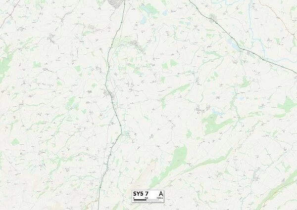 Shropshire SY5 7 Map
