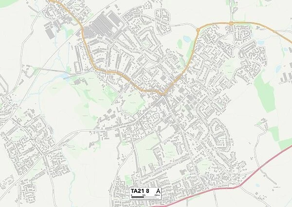 Somerset TA21 8 Map