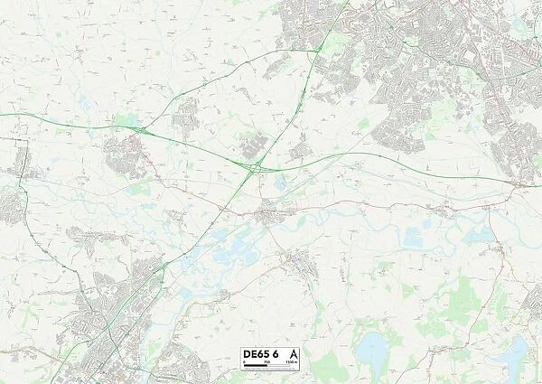 South Derbyshire DE65 6 Map