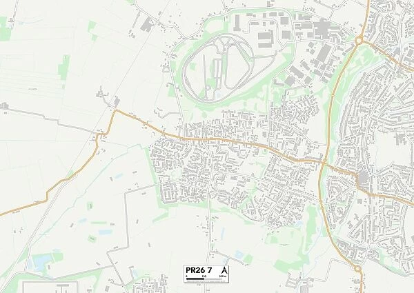 South Ribble PR26 7 Map