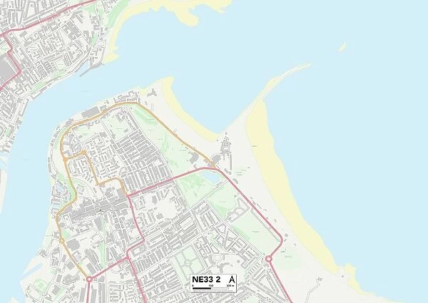 South Tyneside NE33 2 Map