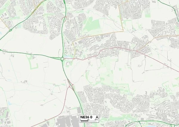 South Tyneside NE36 0 Map