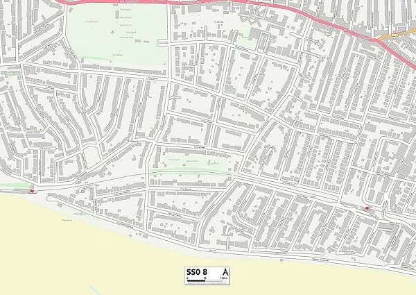 Southend-on-Sea SS0 8 Map
