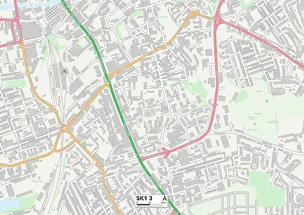 Stockport SK1 3 Map