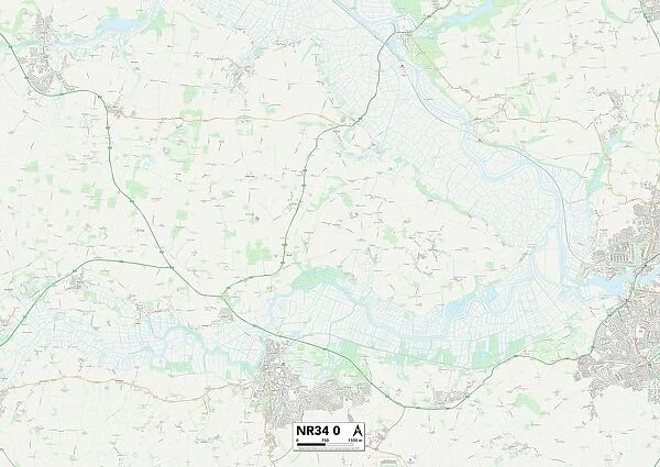 Suffolk NR34 0 Map