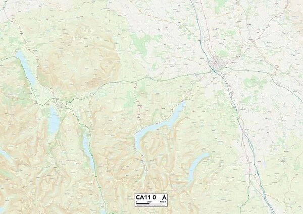 UK Maps, CA Carlisle, CA11 0