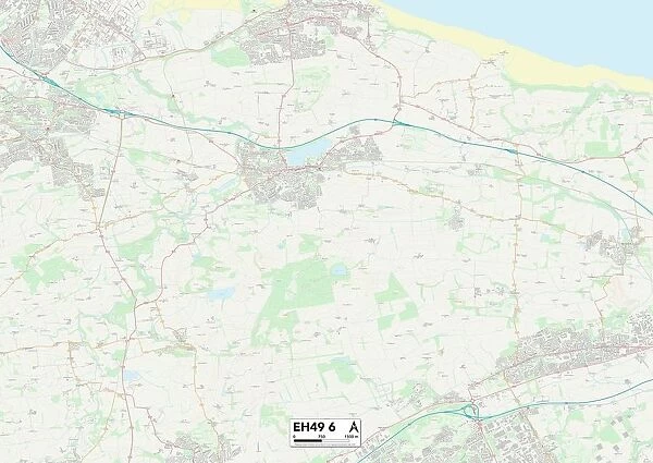 West Lothian EH49 6 Map