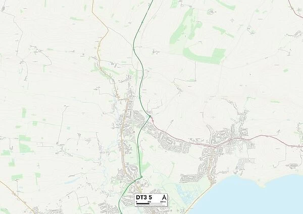 Weymouth and Portland DT3 5 Map