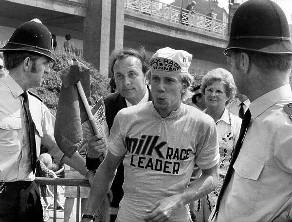 1975 Milk Race Winner: Bernt Johansson. June 1975 P007253