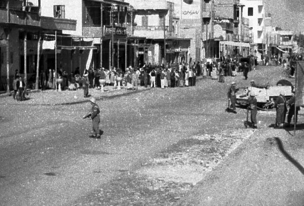 Aftermath of the Ismalia Riots 27th January 1952. The Ismalia