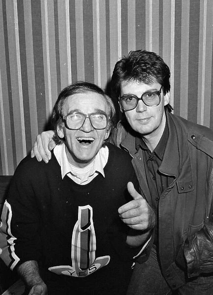 Alan Freeman & Mike Reid pictured 19  /  01  /  1989