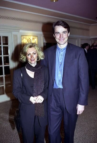 Alan Hansen & wife attending the TV & Radio Industries Club Awards 15  /  03  /  1995