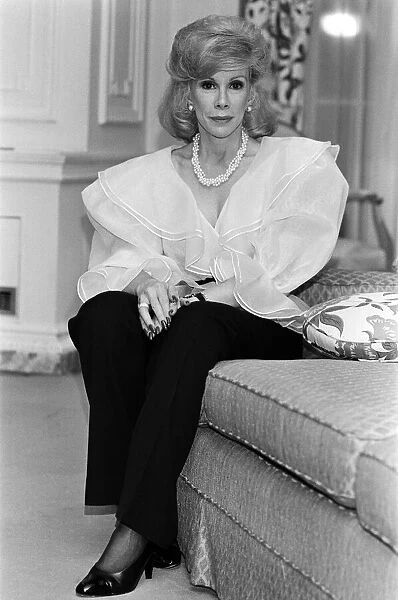 American Comedian Joan Rivers, 18th November 1983
