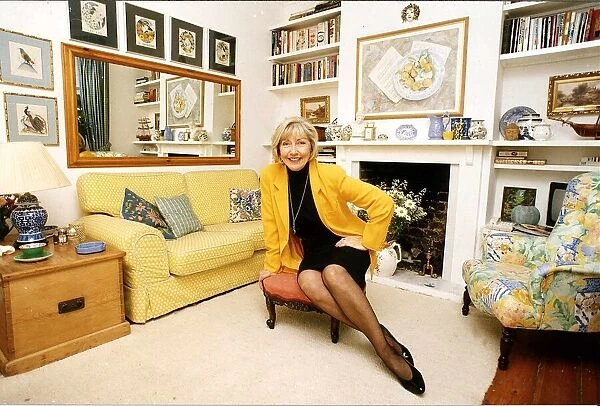 Anne Gregg TV Presenter at home in Twickenham