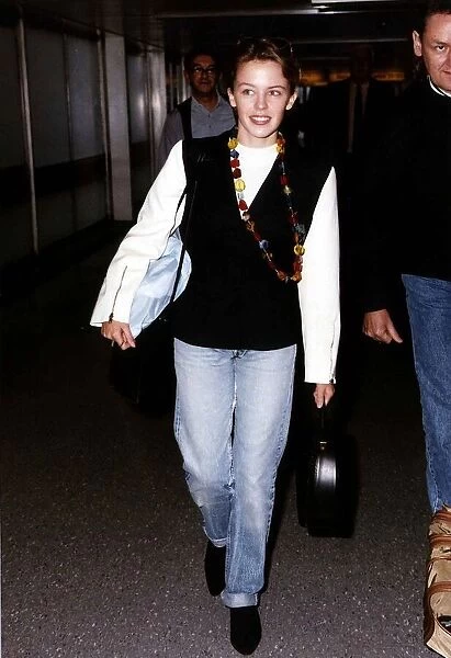 Australian singer and actress Kylie Minogue in June 1989