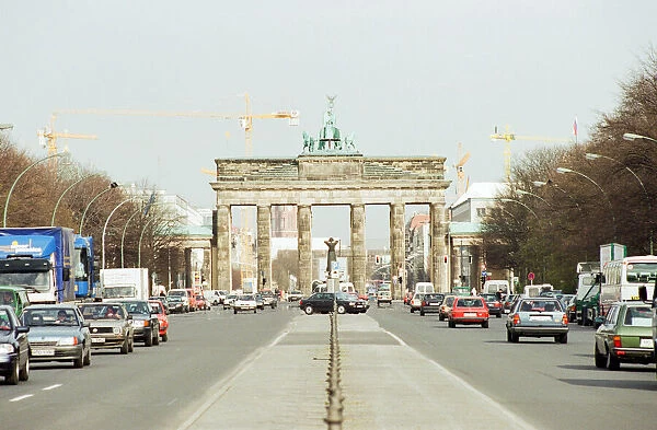 Brandenburg Gate, Berlin, Germany, 7th April 1995