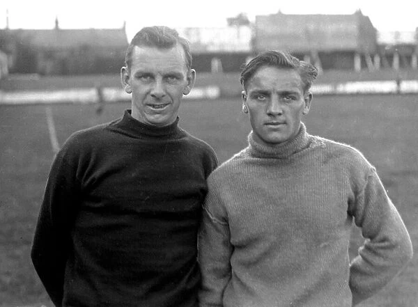 Brentford F. C. A. Douglas and W. Berry. 31st January 1931. DM6621D