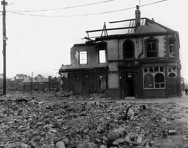 Cannon Street, Middlesbrough, 9th February 1968. Royal Oak Hotel