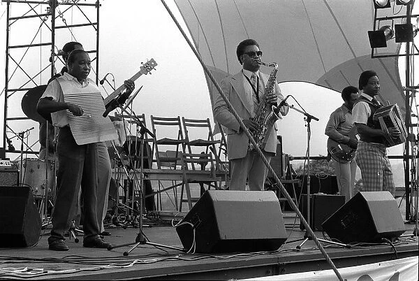 The Capital Jazz Festival at the Alexandra Palace July 1979 Among the groups