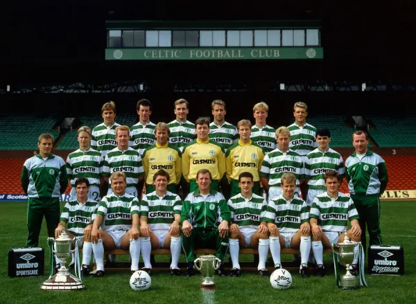 Celtic football team squad September 1988