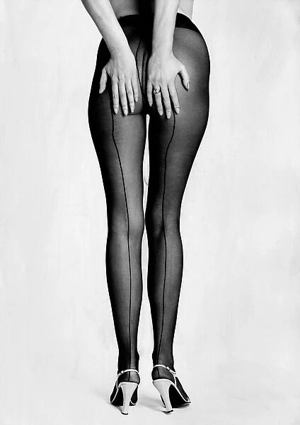 Chris Maxeys legs in tights. March 1976