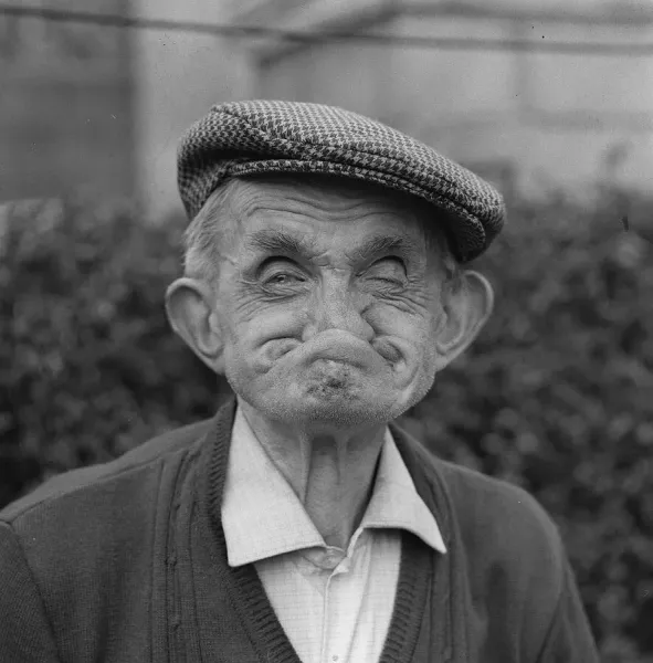 Customs Gurning Competition Print, March Art Prints, Posters