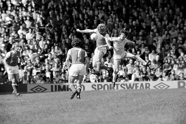 Division One Football 1980  /  81 Season Arsenal v Leeds United, Highbury