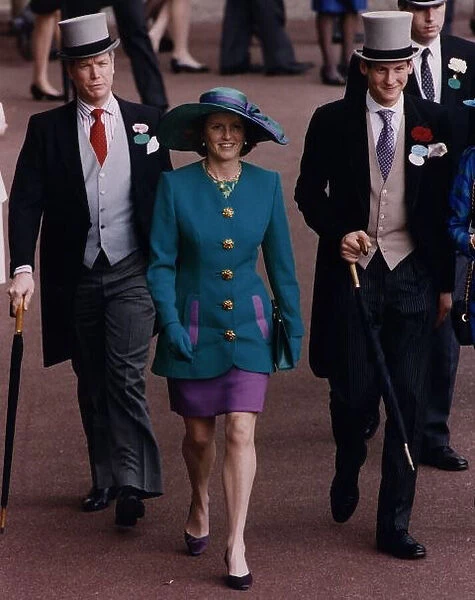 Duchess of York at Royal Ascot 1991