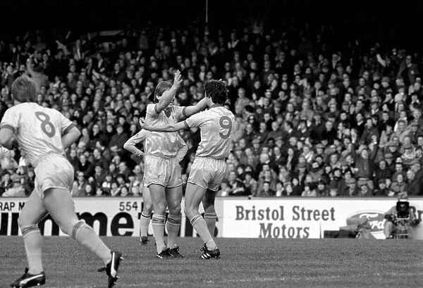 English League Division One match. Aston Villa 0 v Liverpool 3. January 1982 MF05-15-009