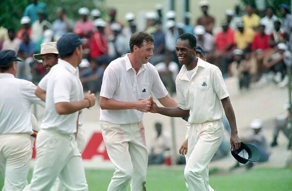 February 1990 90-1082 International Test Match Cricket. West Indies vs England