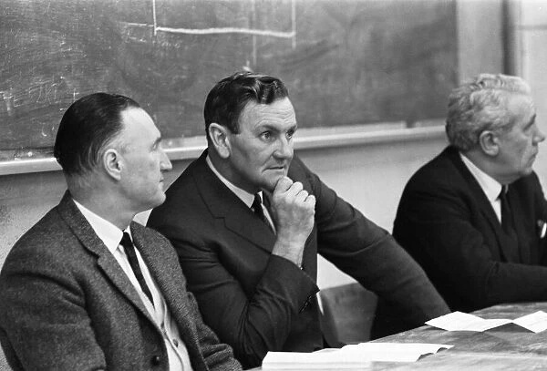 Football Association teach-in at Leeds University with Sheffield United manager John