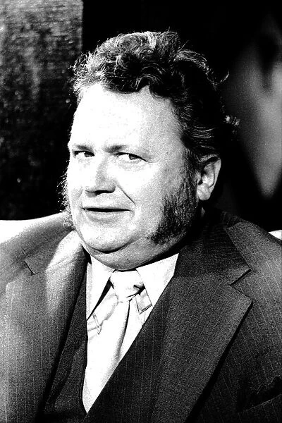 Former Goon, Harry Secombe, before he was due to appear as top of the bill in a cabaret