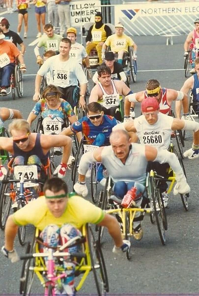 The Great North Run 15 September 1991 - The wheelchair race