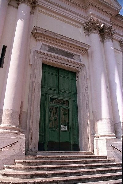 Italy Rome Church Entrance