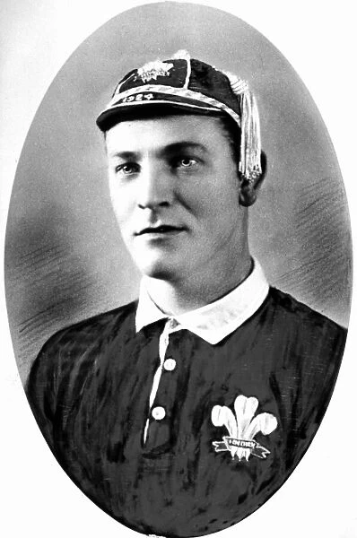 Ivor Thomas, Welsh Rugby Union Player, Circa 1924. Ivor Thomas played for Pontycymmer