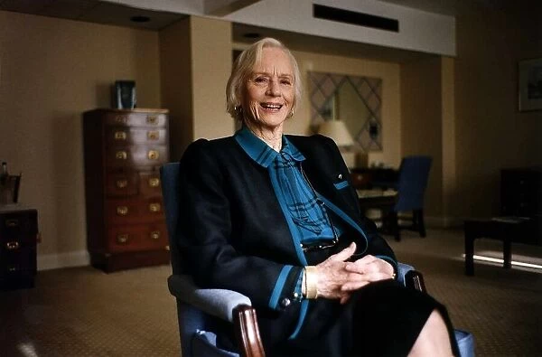 Jessica Tandy English actress and star of the film Fried Green Tomatoes