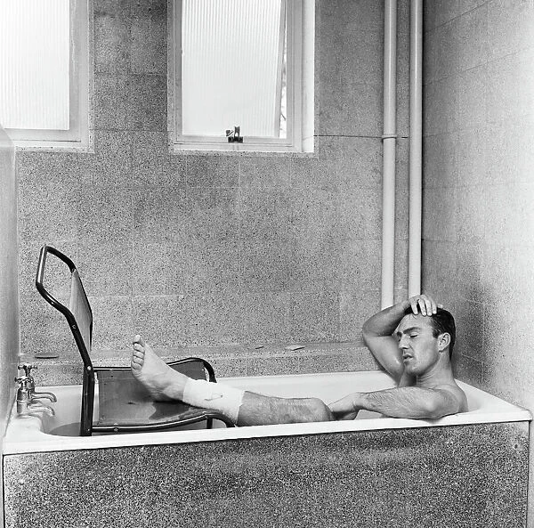 Jimmy Greaves Football Player July 1966 World Cup 1966 Jimmy relaxes in a