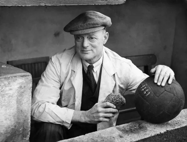 Jimmy Seddon the assistant trainer of Liverpool AFC. April 1953 P009422