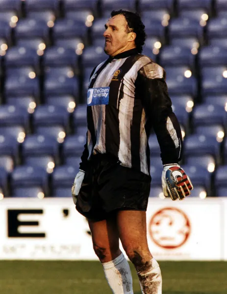 John Burridge Goalkeeper for Queen of the South Football Club circa August 1996