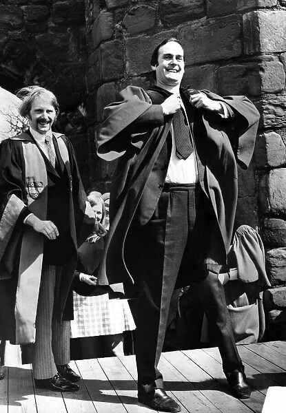 John Cleese upon his election as Rector to St Andrews University