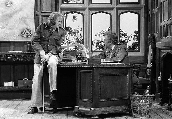 John Thaw and Dennis Waterman - December 1976 on the Morecambe and Wise Show