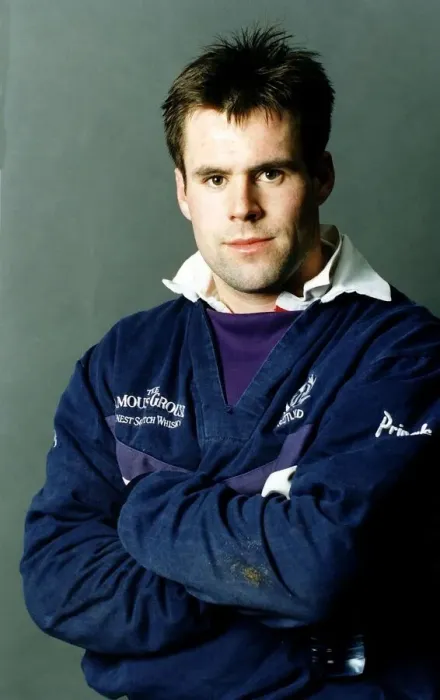 Photo Officielle Équipe D'Écosse Rugby - Squad 2001/2002 - Kenny Logan & Co.