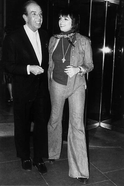 Liza Minnelli and father Vicente Minnelli
