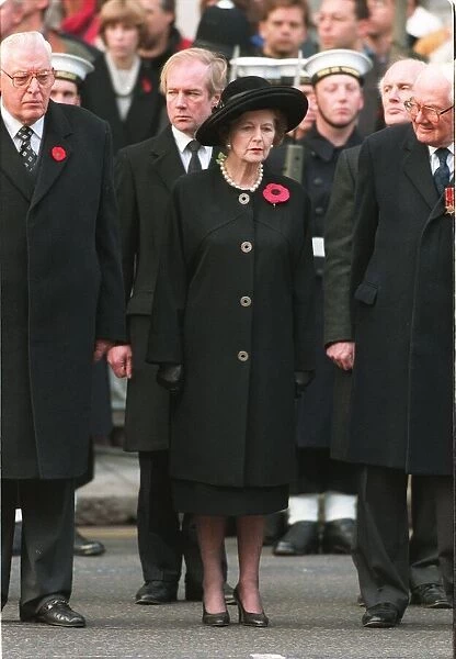 Margaret Thatcher former Prime Minister, Lord James Callaghan Rev Ian Paisley MP