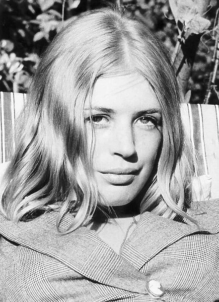 Marianne Faithfull pop singer actress 1970