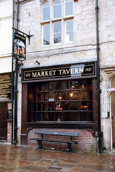 Market Tavern pub in, Durham. October 1994